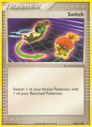 Switch (102) Reverse Holofoil - Delta Species