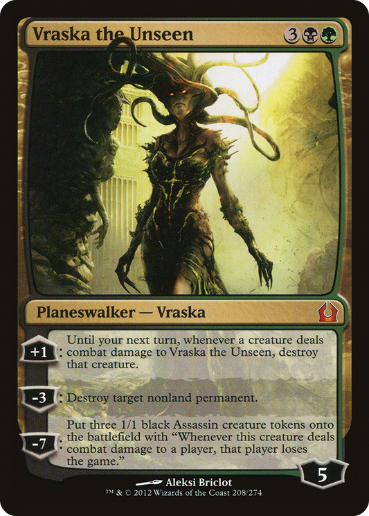 Vraska the Unseen [Return to Ravnica] Foil