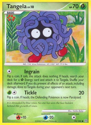 Tangela (78) Reverse Holofoil - Stormfront