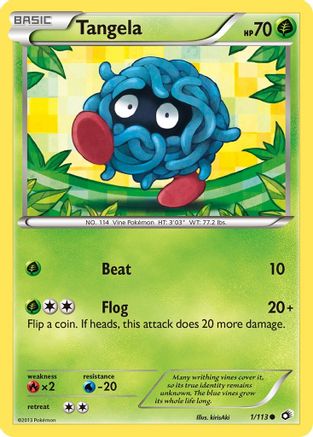 Tangela (1) Reverse Holofoil - Legendary Treasures