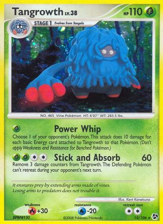 Tangrowth (10) Reverse Holofoil - Great Encounters