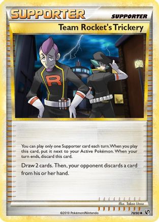 Team Rocket's Trickery (78) Reverse Holofoil - Undaunted