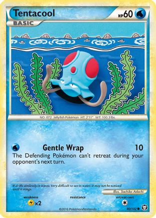 Tentacool (80) Reverse Holofoil - Triumphant