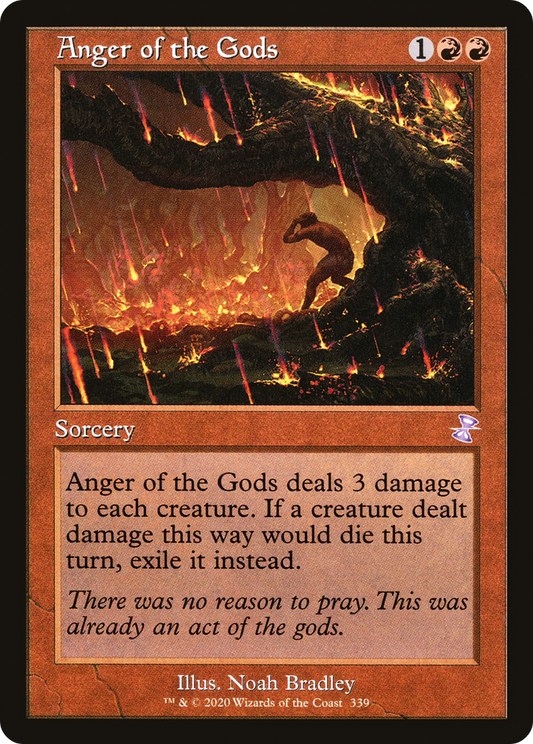 Anger of the Gods (Timeshifted) [Time Spiral Remastered] Foil