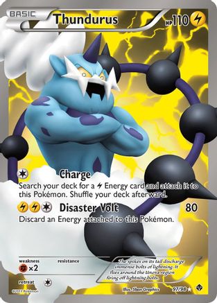 Thundurus (97/98) [Black & White: Emerging Powers] | Silver Goblin