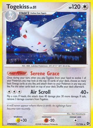 Togekiss (11) Reverse Holofoil - Great Encounters