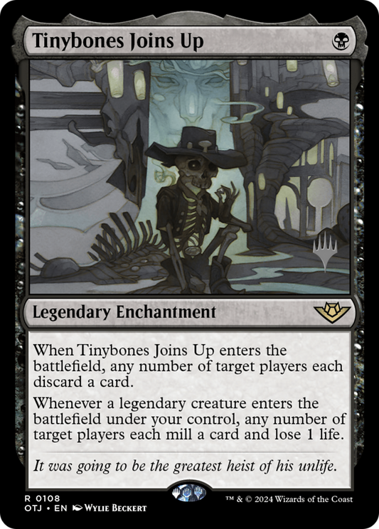 Tinybones Joins Up (Promo Pack) [Outlaws of Thunder Junction Promos] Foil
