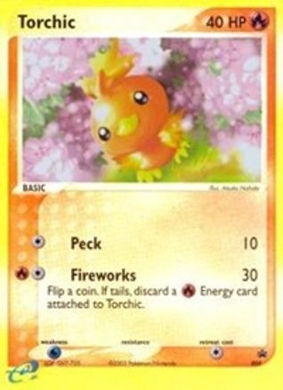 Torchic - 008 (e-League) (8) Reverse Holofoil - Nintendo Promos