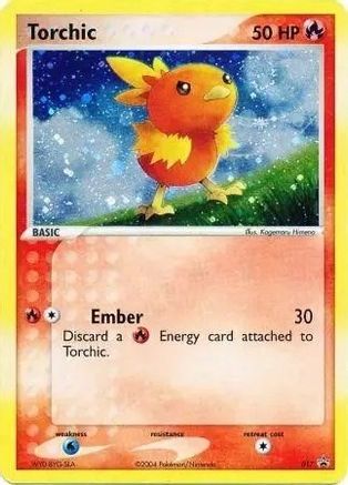 Torchic - 017 (EX Deck Tin) (17) Holofoil - Nintendo Promos