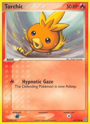 Torchic (69) Reverse Holofoil - Emerald