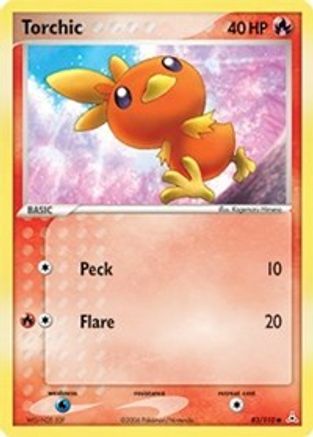 Torchic (83) Reverse Holofoil - Holon Phantoms