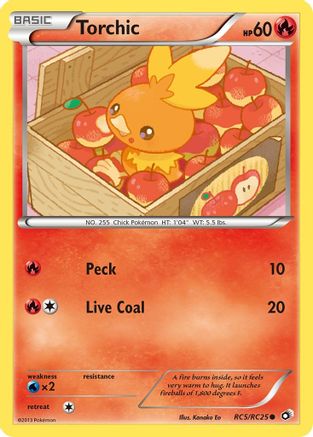 Torchic (RC5/RC25) [Black & White: Legendary Treasures] | Silver Goblin