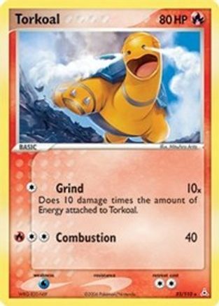 Torkoal (33) Reverse Holofoil - Holon Phantoms