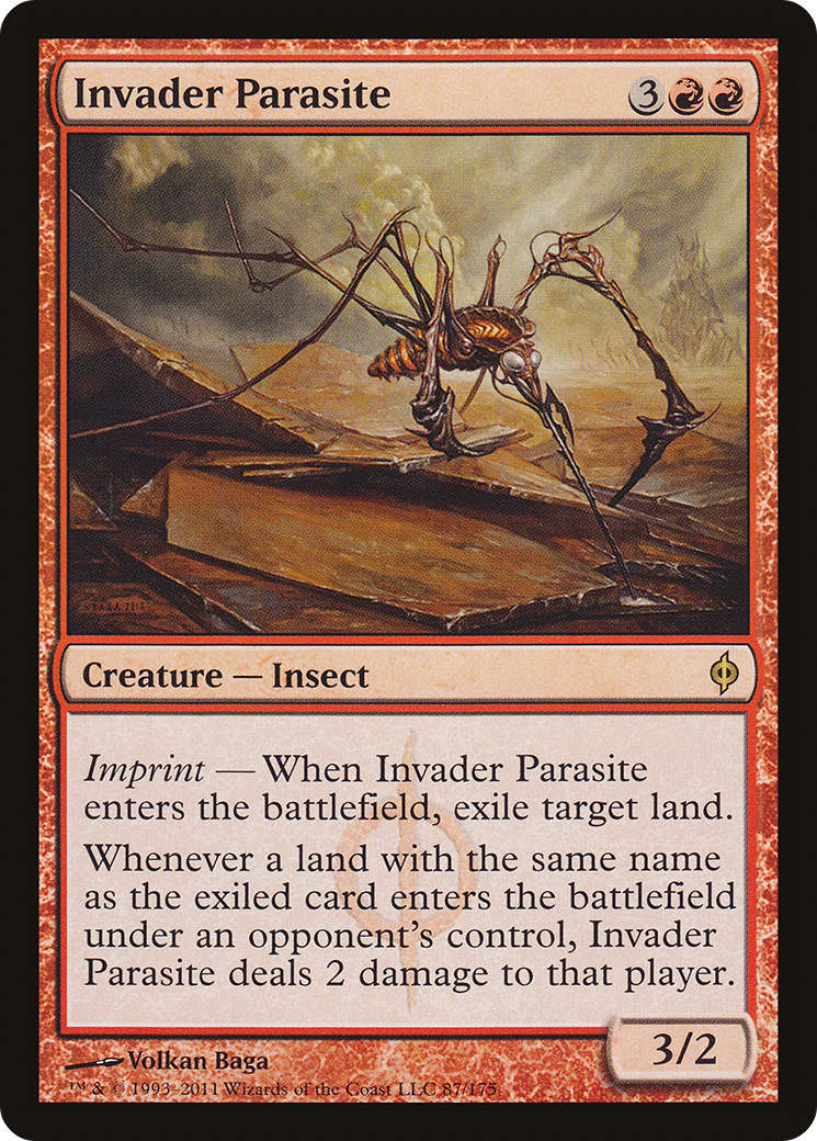 Invader Parasite (087) Foil - New Phyrexia