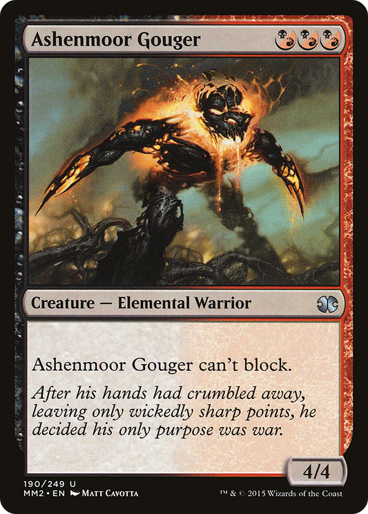 Ashenmoor Gouger [Modern Masters 2015] Foil