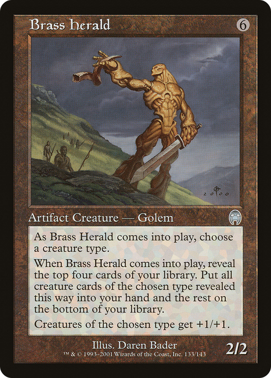 Brass Herald [Apocalypse] Foil