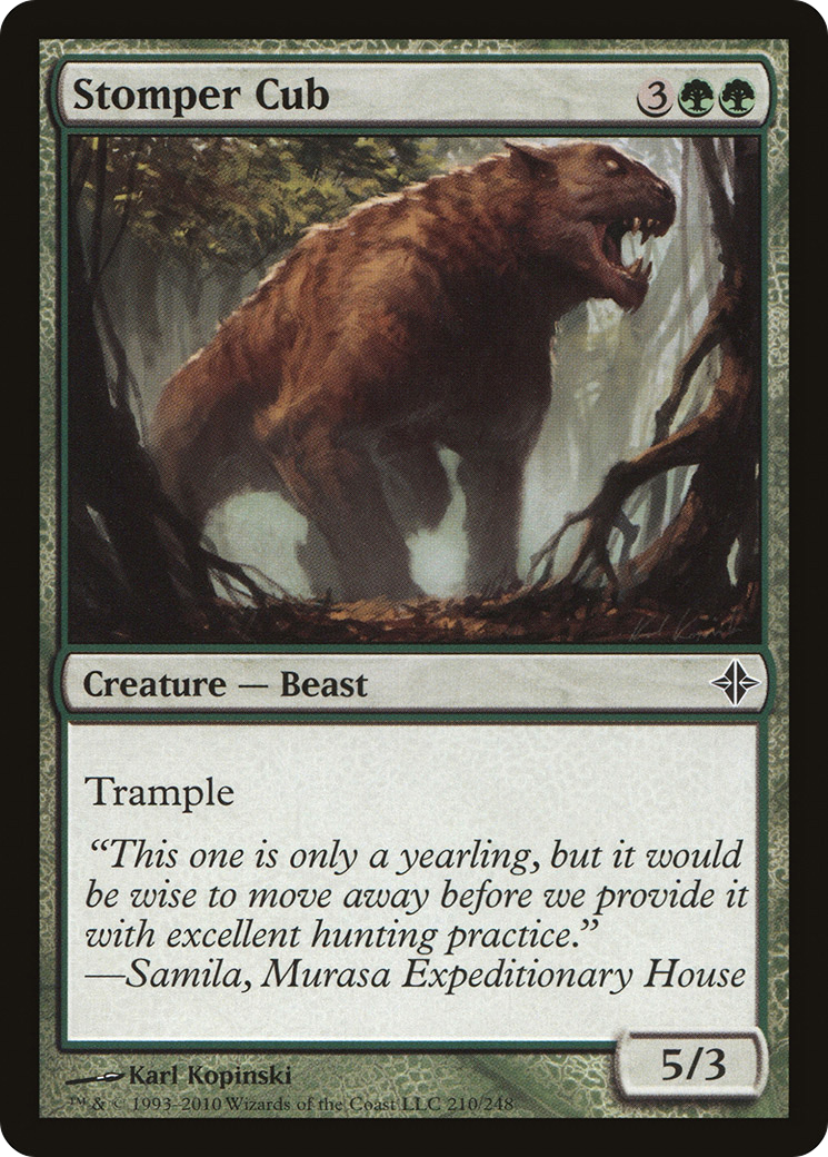 Stomper Cub (210) - Rise of the Eldrazi