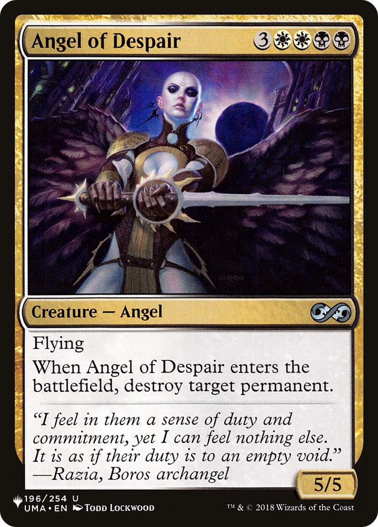 Angel of Despair [The List] | Silver Goblin