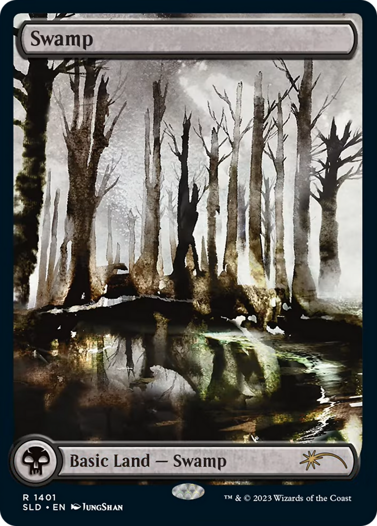Swamp (1401) [Secret Lair Drop Series] | Silver Goblin