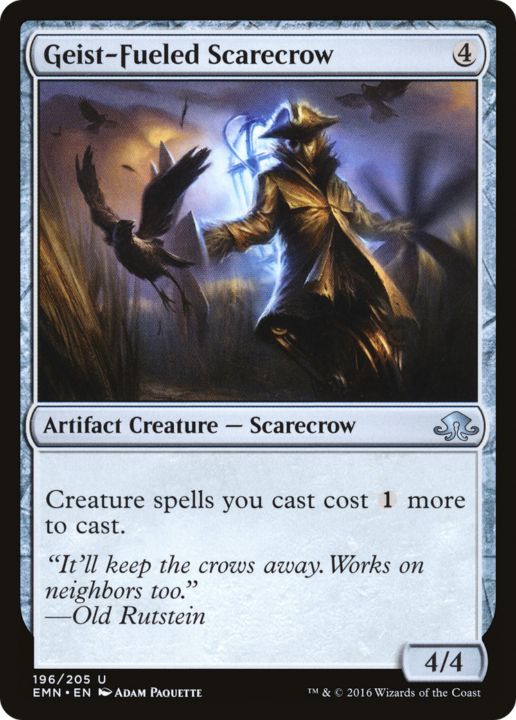 Geist-Fueled Scarecrow [Eldritch Moon] Foil