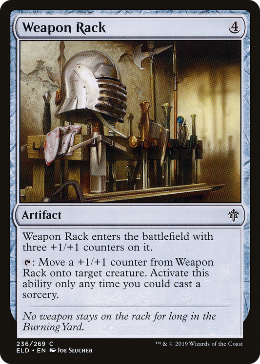 Weapon Rack [Throne of Eldraine] Foil