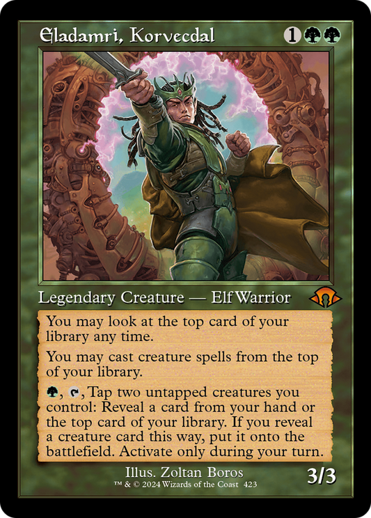 Eladamri, Korvecdal (Retro) [Modern Horizons 3] Foil