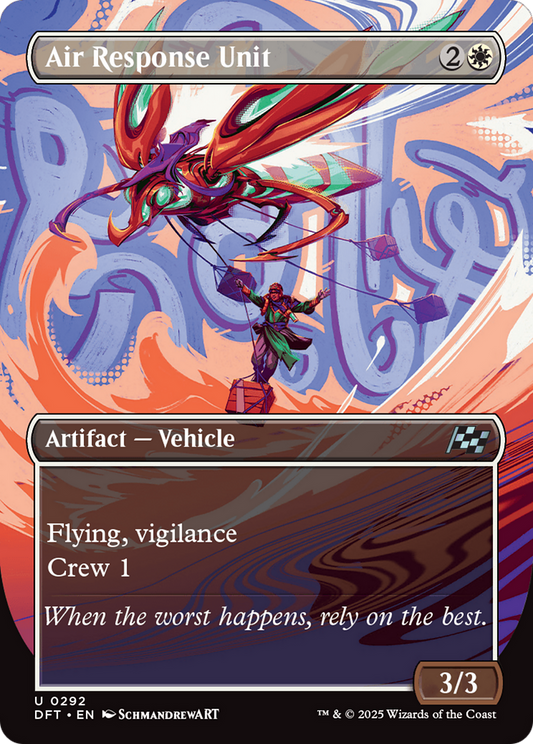 Air Response Unit (Borderless) Foil (292) - Aetherdrift