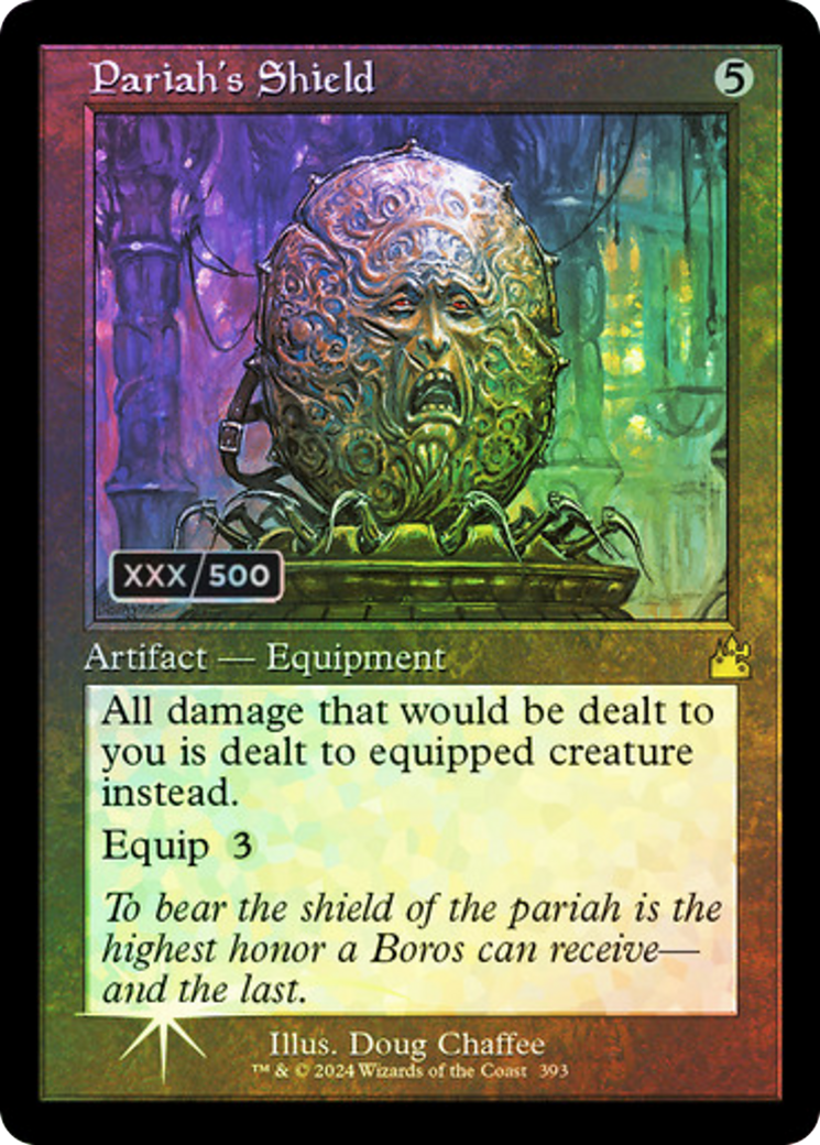Pariah's Shield (Retro) (Serialized) [Ravnica Remastered]