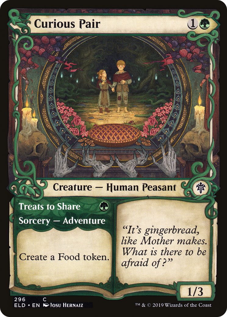 Curious Pair // Treats to Share (Showcase) [Throne of Eldraine] Foil