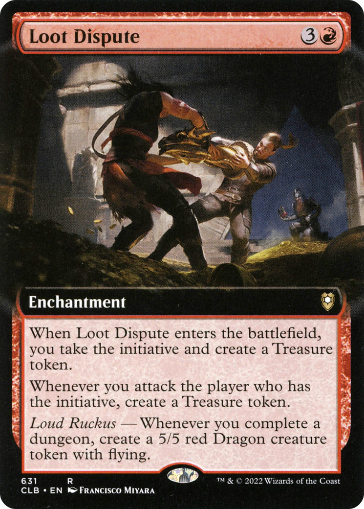 Loot Dispute (Extended Art) [Commander Legends: Battle for Baldur's Gate]