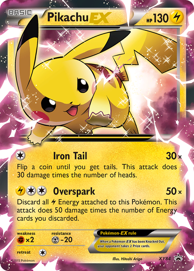 Pikachu EX (XY84) [XY: Black Star Promos] | Silver Goblin