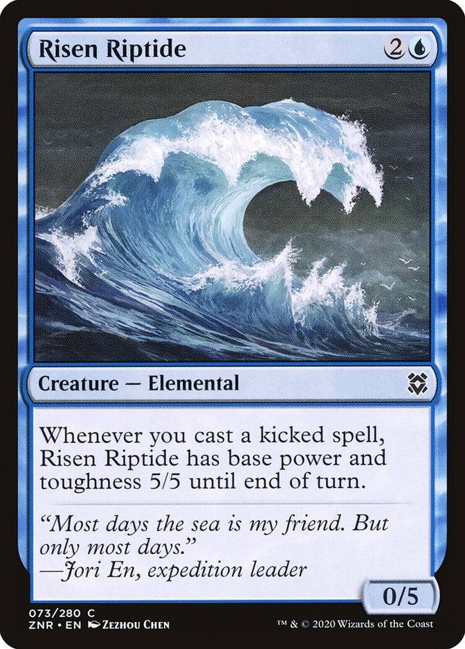 Risen Riptide [Zendikar Rising] | Silver Goblin