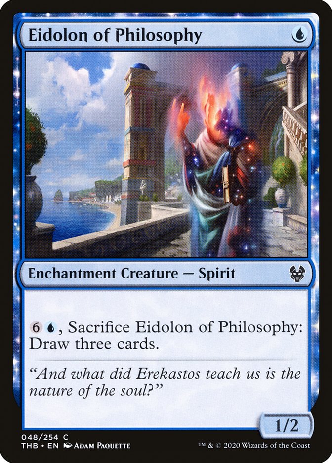 Eidolon of Philosophy [Theros Beyond Death] | Silver Goblin