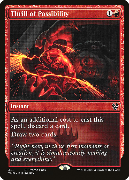 Thrill of Possibility (Promo Pack) [Theros Beyond Death Promos] Foil