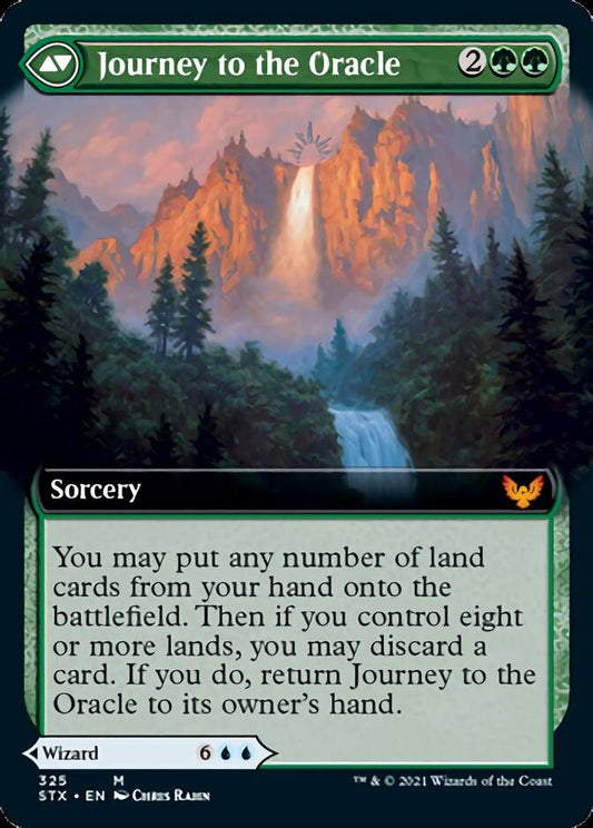 Jadzi, Oracle of Arcavios // Journey to the Oracle (Extended Art) [Strixhaven: School of Mages] Foil