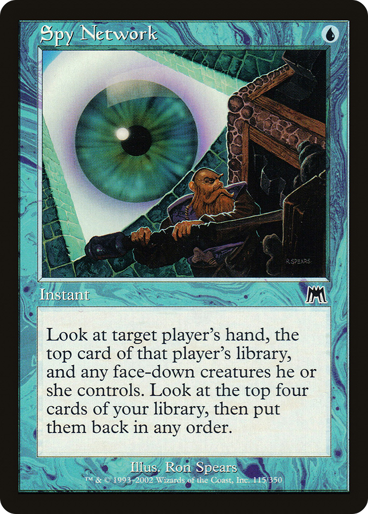 Spy Network [Onslaught] Foil