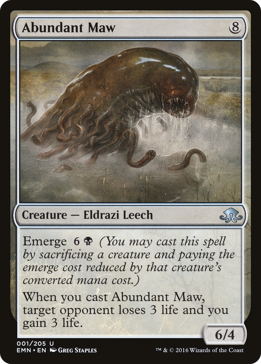 Abundant Maw [Eldritch Moon]