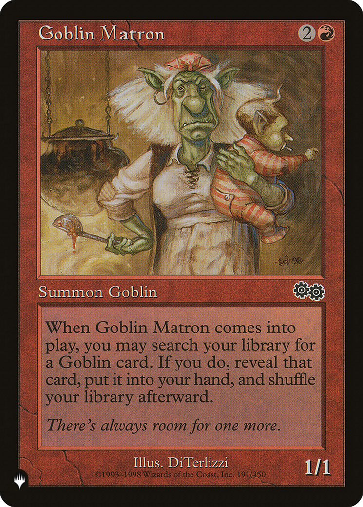 Goblin Matron (USG) [The List Reprints] | Silver Goblin