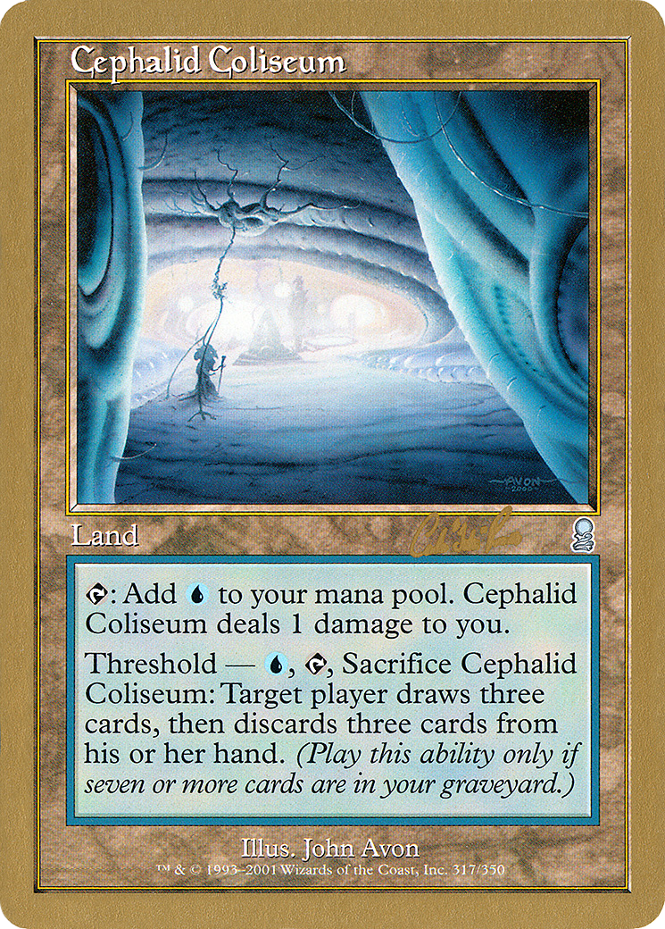 Cephalid Coliseum (Carlos Romao) [World Championship Decks 2002] | Silver Goblin