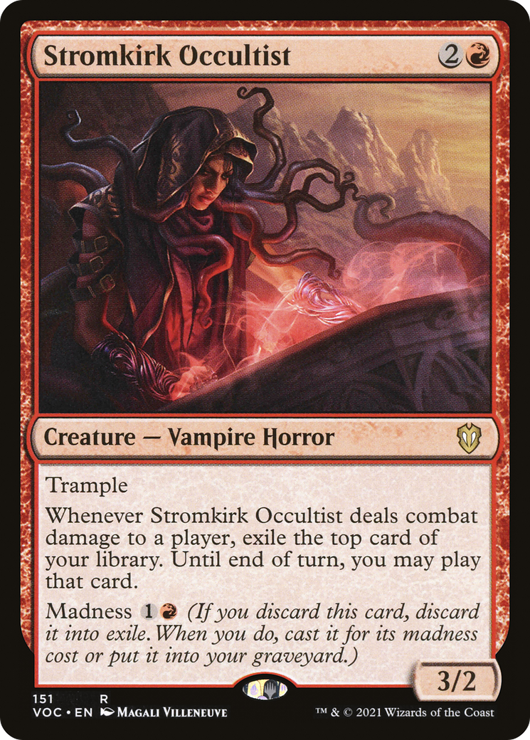 Stromkirk Occultist [Innistrad: Crimson Vow Commander]