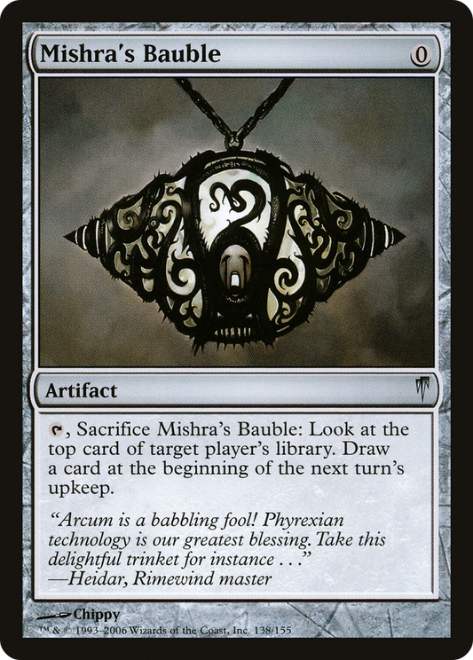 Mishra's Bauble [Coldsnap] Foil