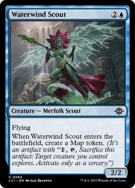 Waterwind Scout [The Lost Caverns of Ixalan] Foil