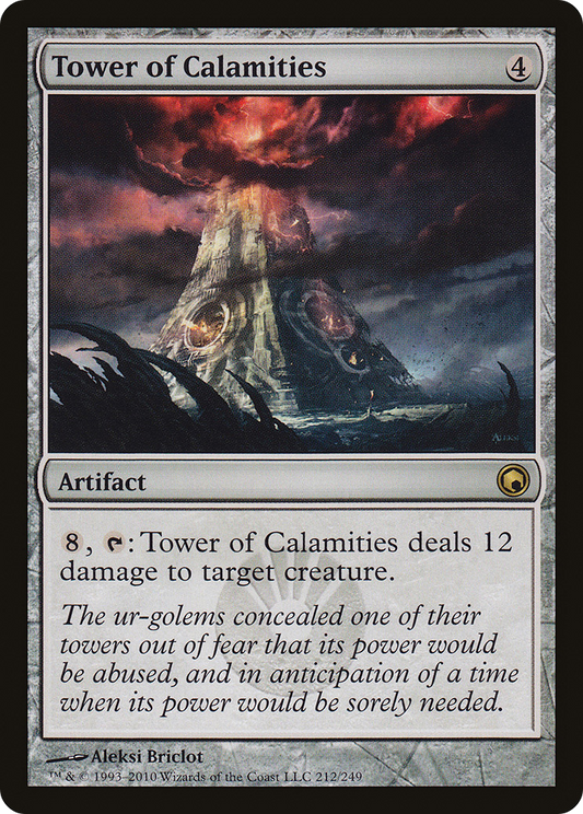 Tower of Calamities [Scars of Mirrodin] Foil