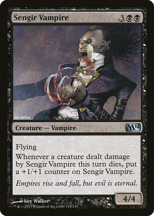 Sengir Vampire [Magic 2014] Foil