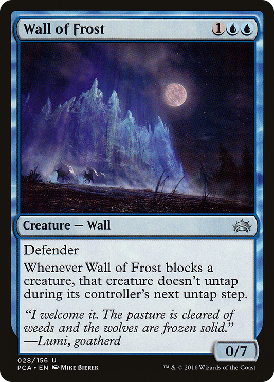 Wall of Frost [Planechase Anthology]