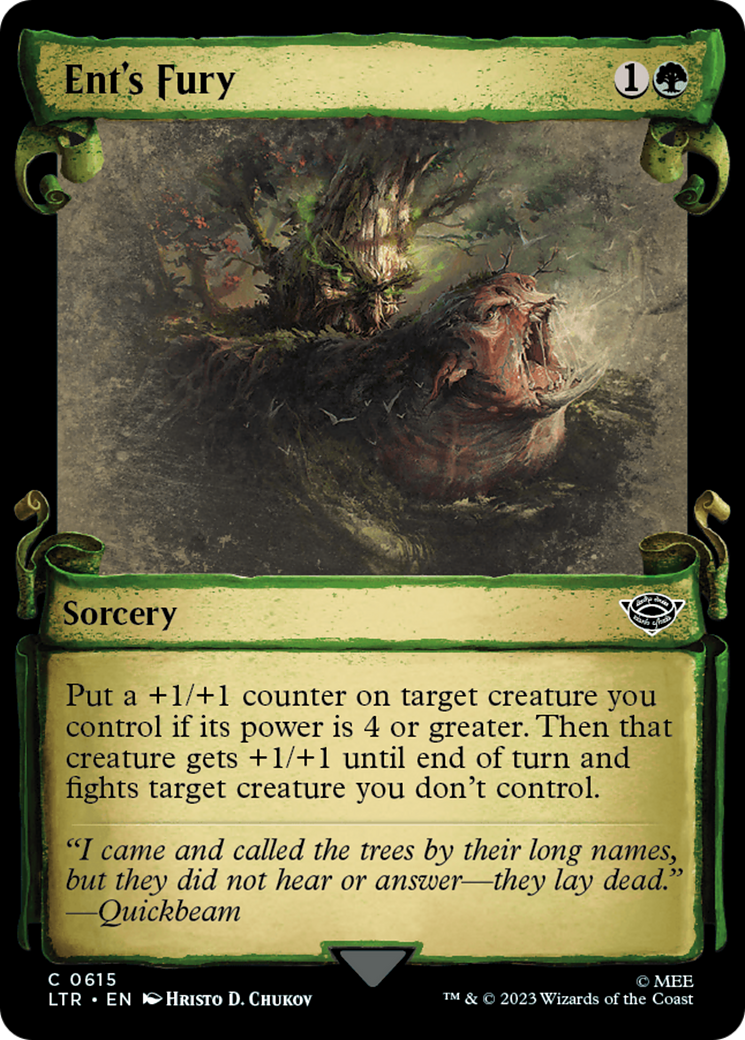 Ent's Fury [The Lord of the Rings: Tales of Middle-Earth Showcase Scrolls] Foil