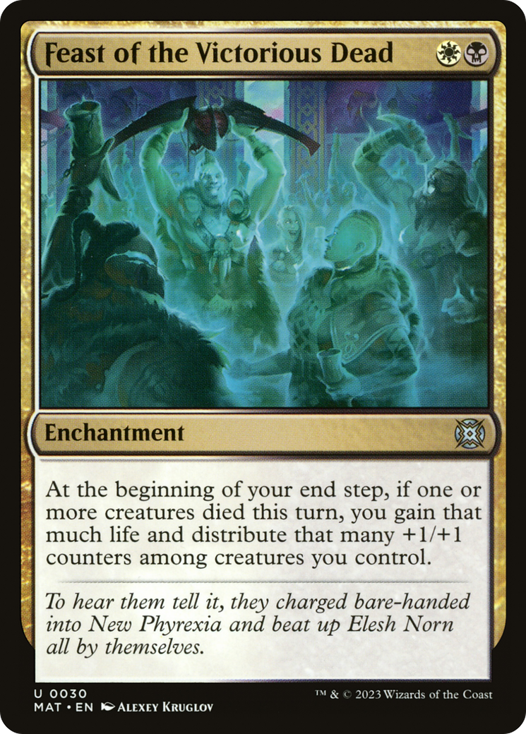 Feast of the Victorious Dead [March of the Machine: The Aftermath] Foil