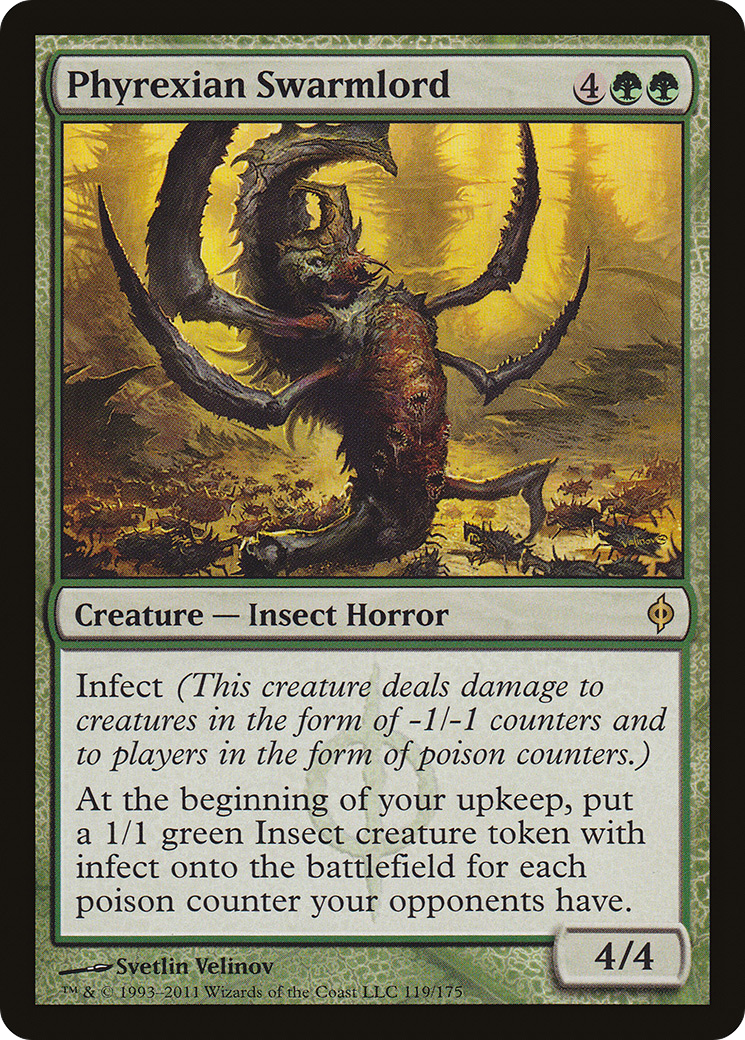 Phyrexian Swarmlord (119) - New Phyrexia