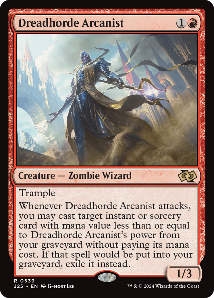 Dreadhorde Arcanist [Foundations Jumpstart] | Silver Goblin