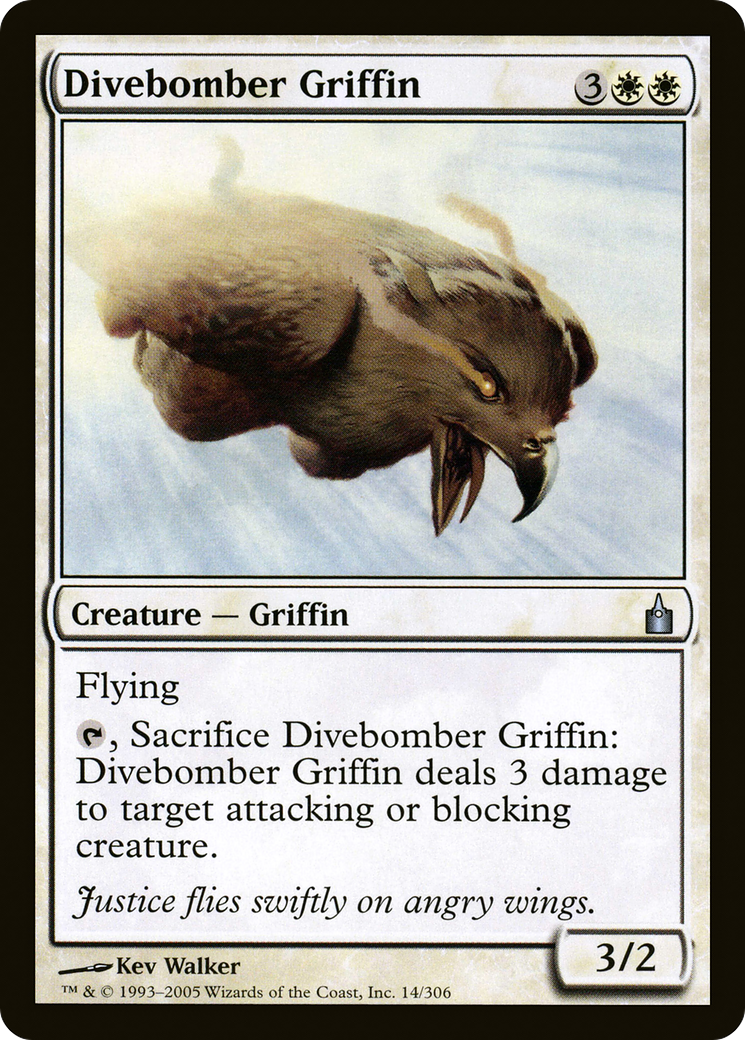 Divebomber Griffin [Ravnica: City of Guilds] Foil